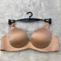 Classic striped bra without trace without underwire underwear comfortable and breathable foreign trade