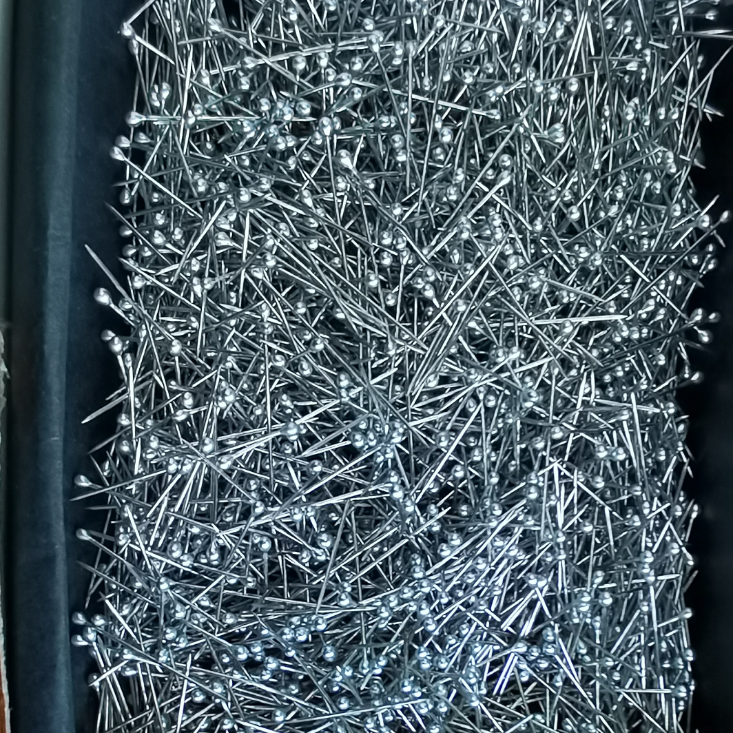 不锈钢银光针不锈钢白彩针不锈钢又字夹不锈钢大头针铜大头针铜银光针图