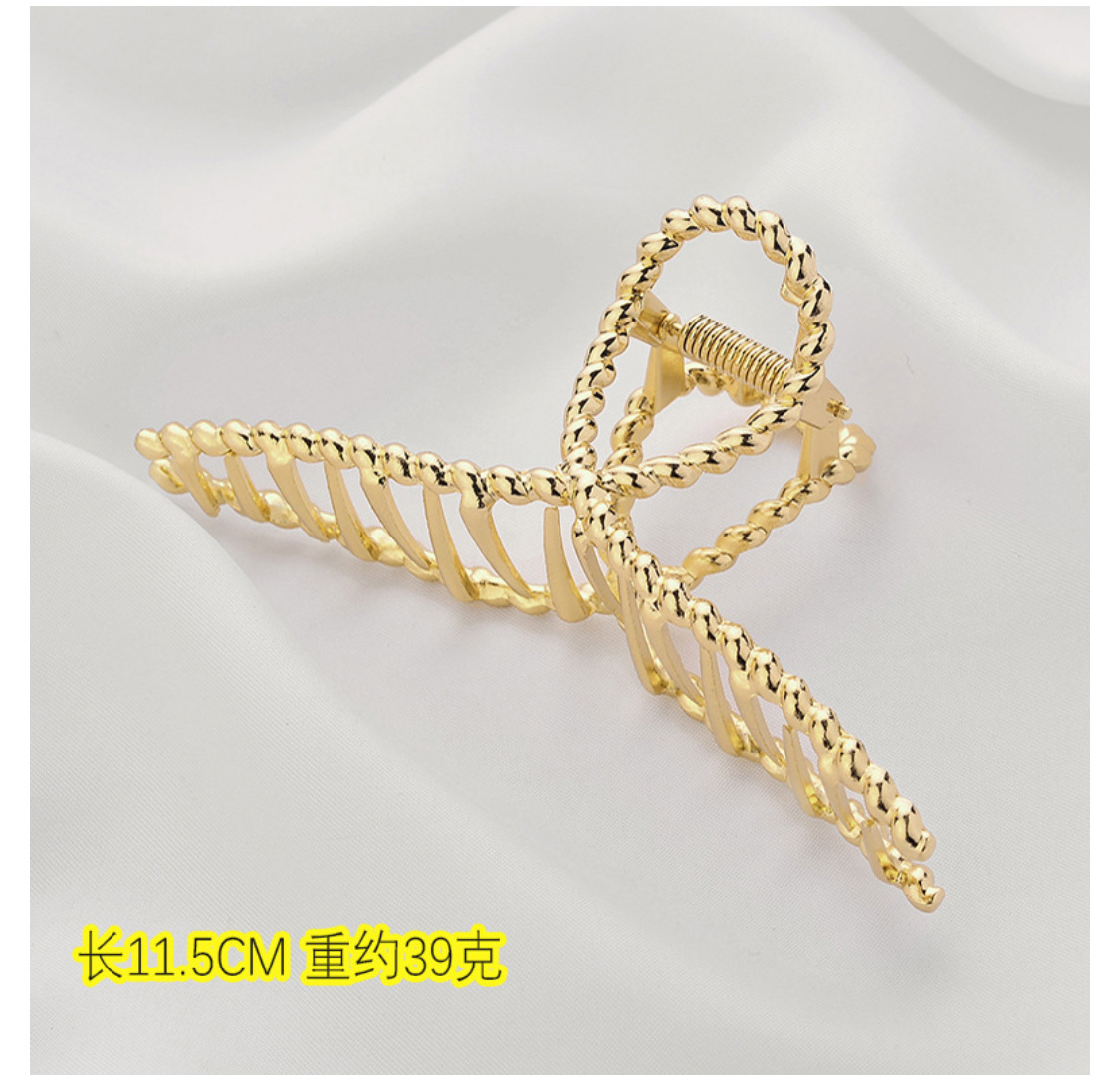 Korean version hair clips, popular alloy large claw hair clips in various styles, best-selling items detail image 4