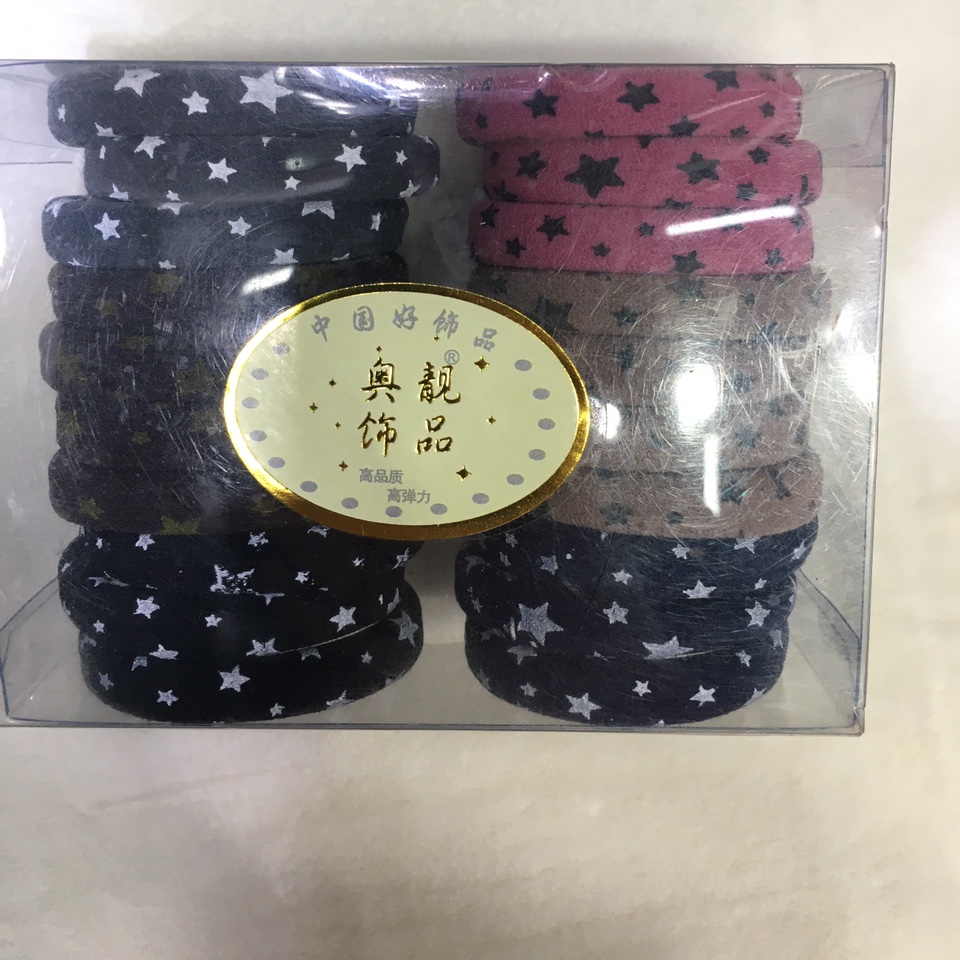 绑头发女发圈韩国网红马尾头绳高弹力好品质耐用发圈70