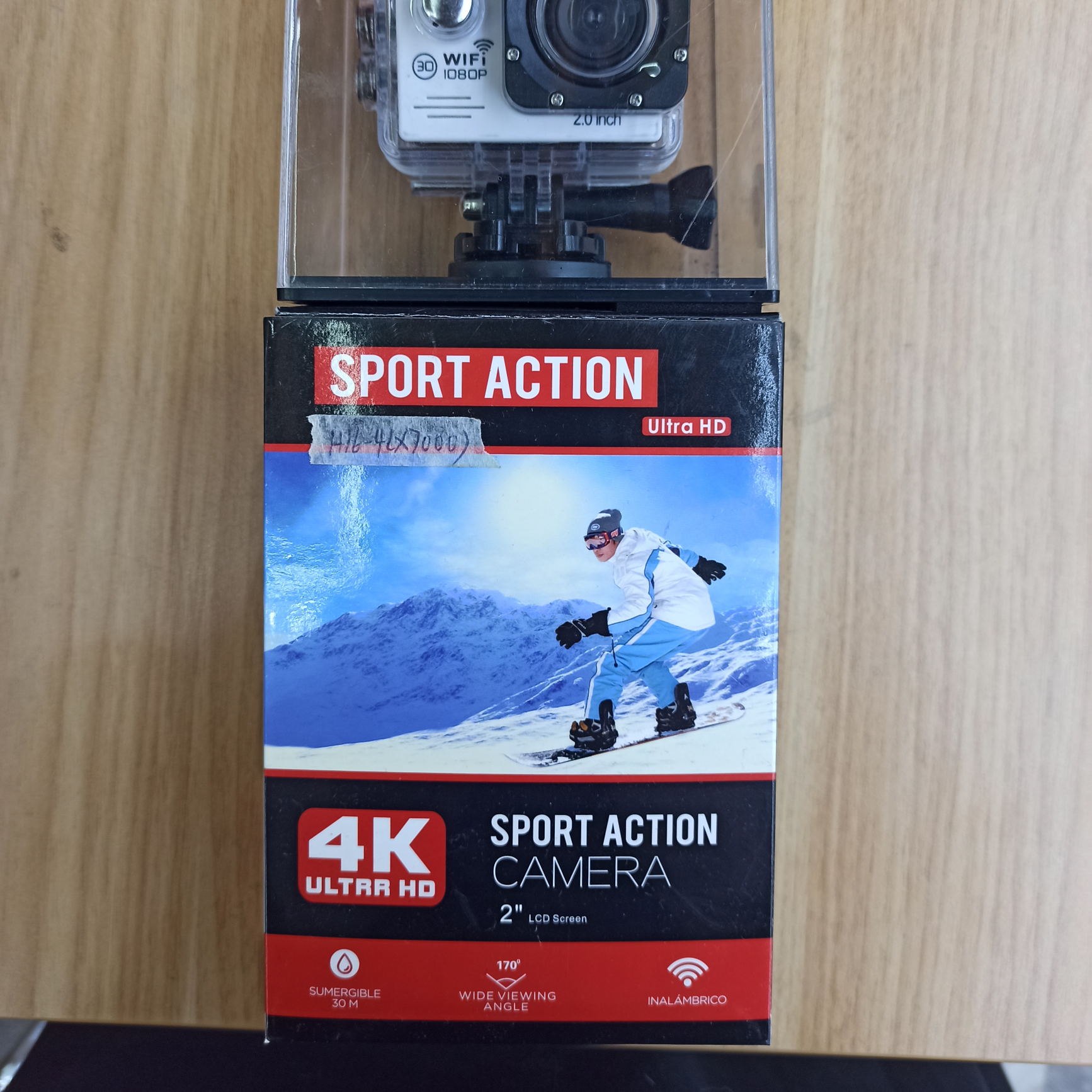 Hd Sports camera 4k with Wi-Fi Outdoor activities Waterproof camera anti-shake