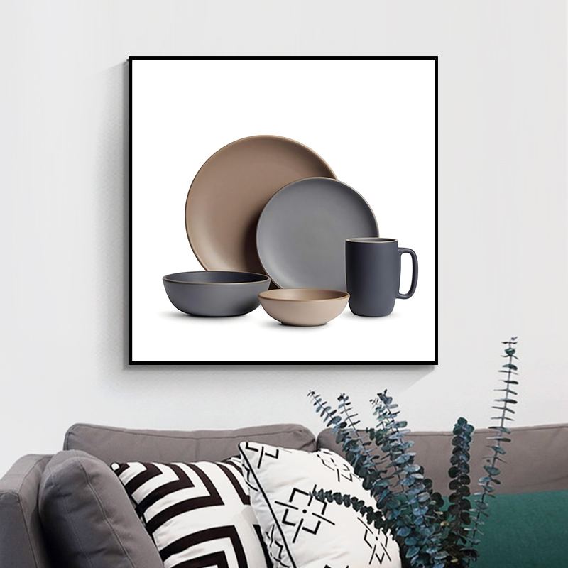 简约餐厅现代轻奢酒杯单幅