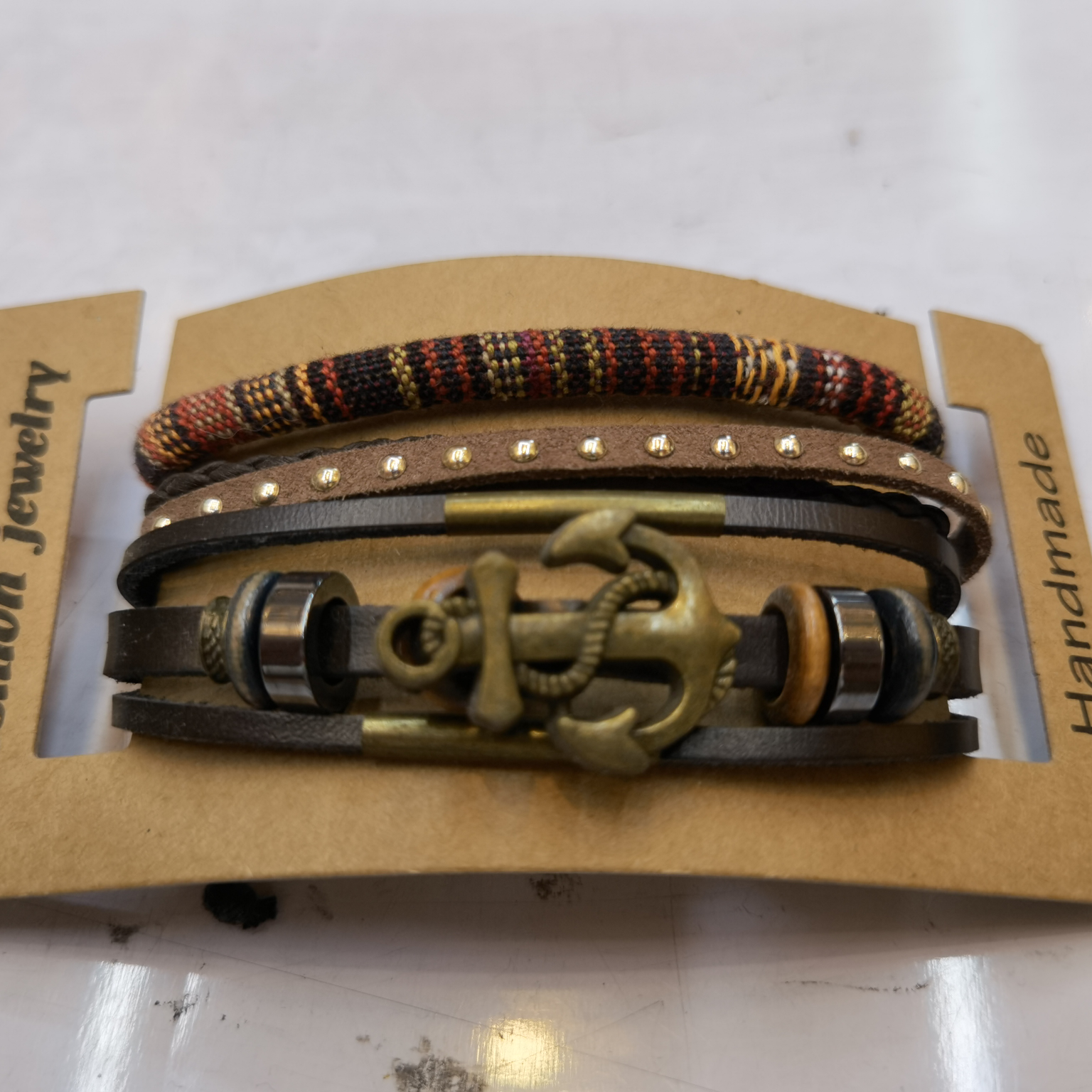 三件套皮手链74珍宠儿时尚百搭不挑人男士手链