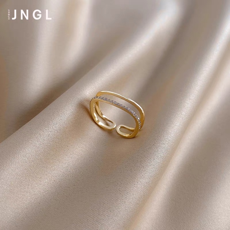 Light Luxury Niche Delicate Ring Female Senior Sense Index Finger Ring Cold Fashion Personality Simple Design Network Red Ring
