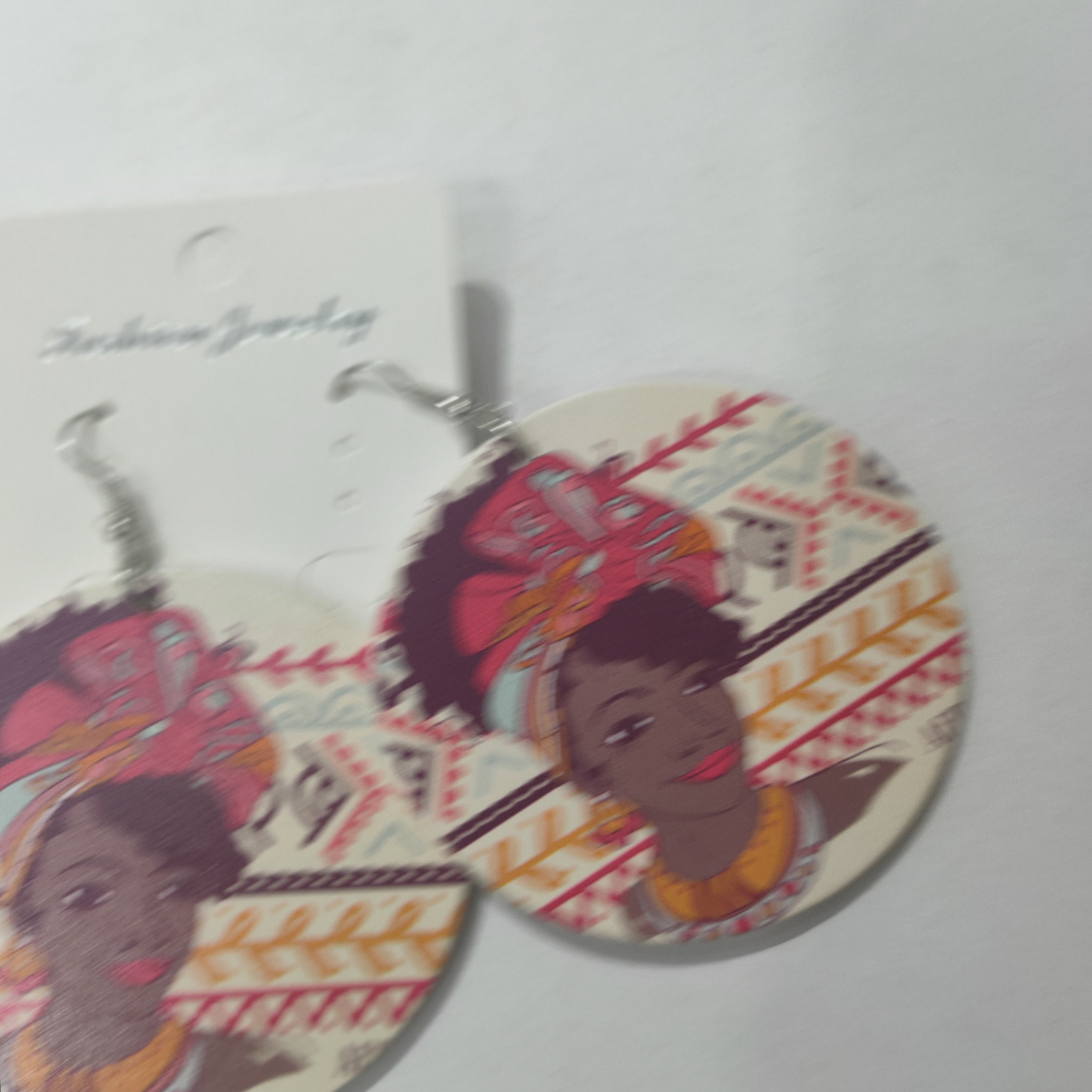 Manufacturers direct sales of environmental protection materials wooden earrings 1903