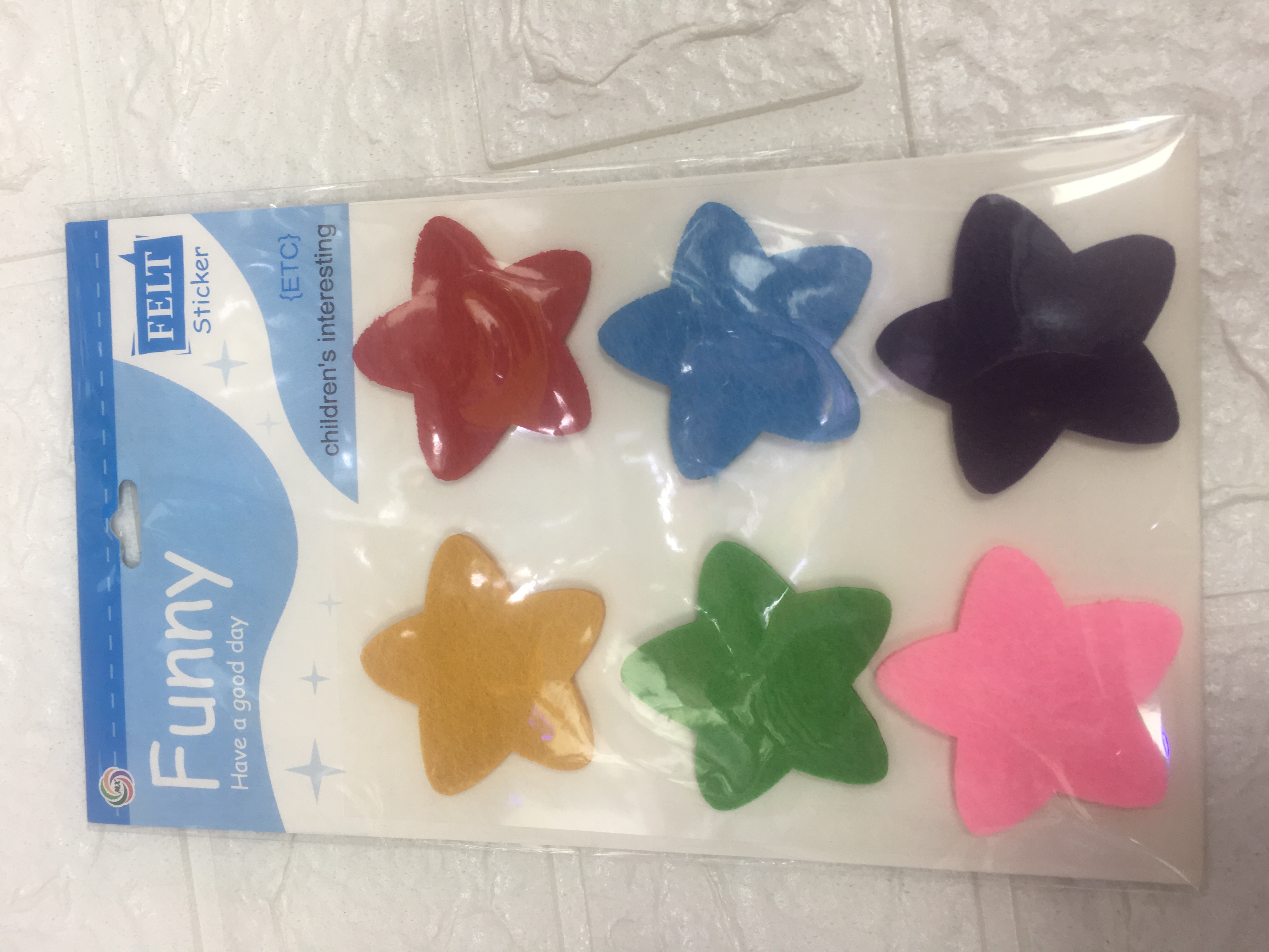 Non-woven fabric three-dimensional stickers Application Scenario