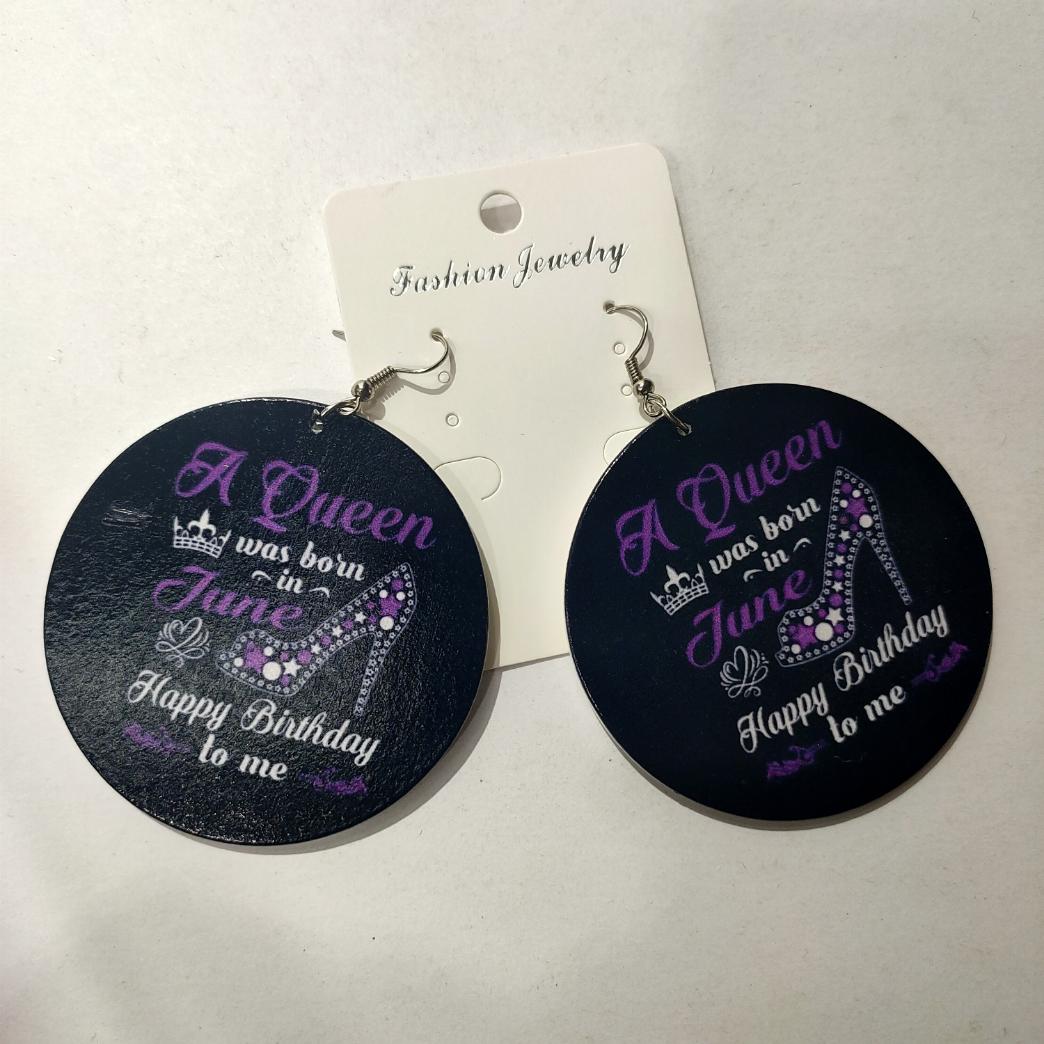 Manufacturers direct sales of environmentally friendly materials wooden earrings 1992