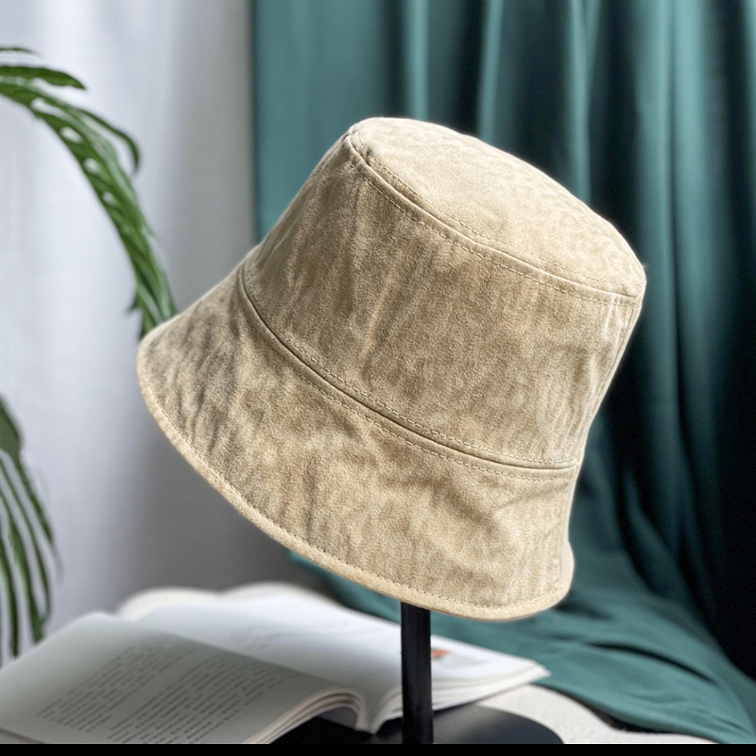 Black leopard print hat for women Spring and Autumn Korean version tide sunblock sunshade hat for women with small rim fisherman hat adjustable 57