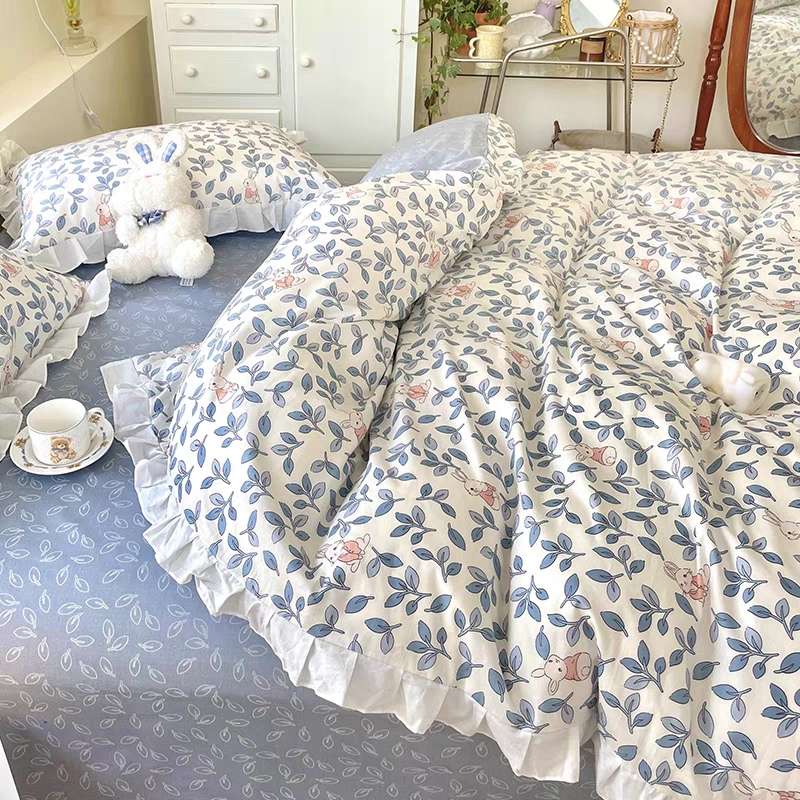 田园小清新四件套纯棉小碎花批发零售要货请联系款式多多详情图2