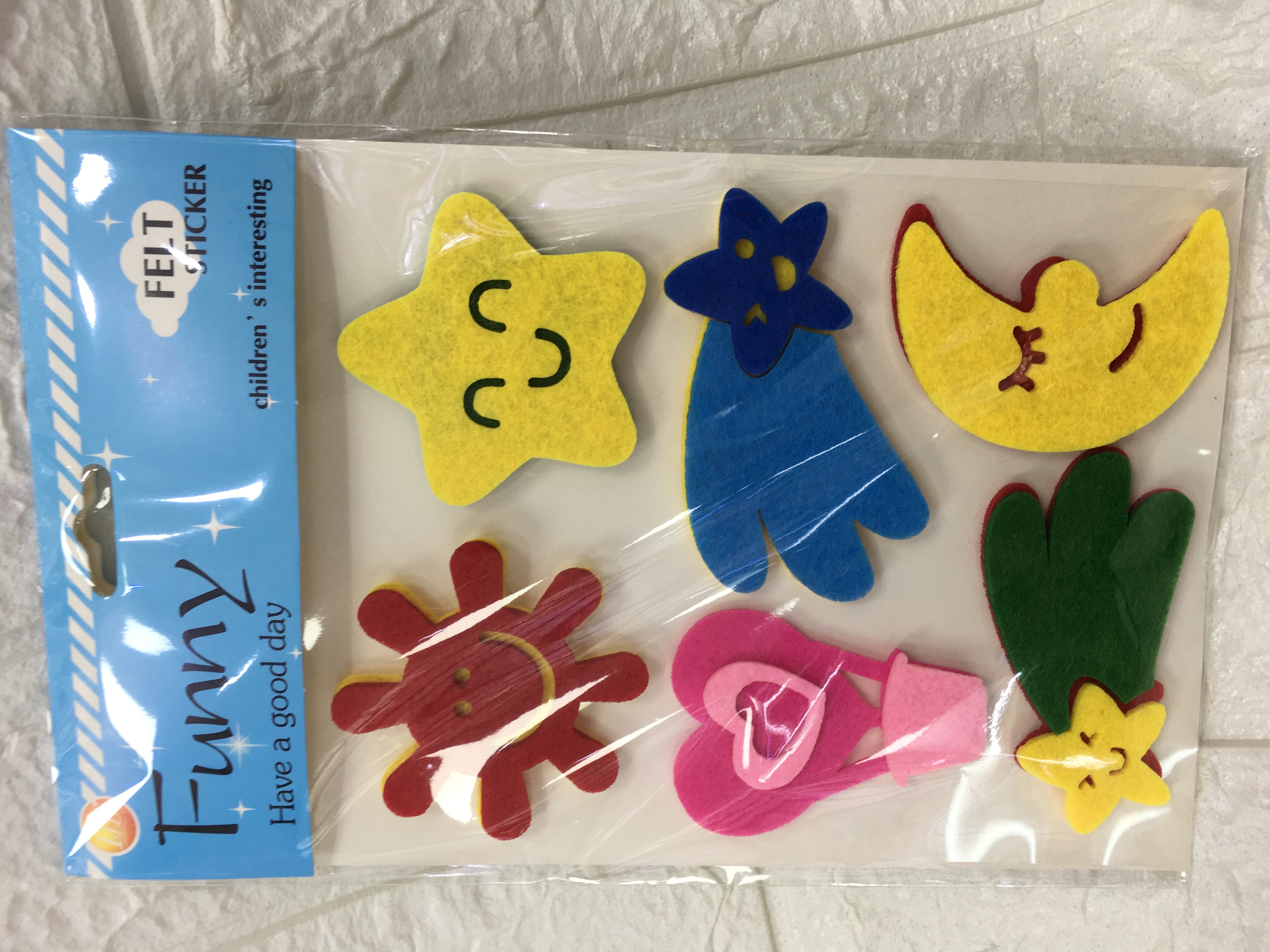 Non-woven fabric three-dimensional stickers -5 Application Scenario