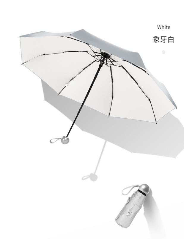 五折钛银防晒霜防紫外线遮阳伞晴雨伞两用太阳伞防晒伞详情图4