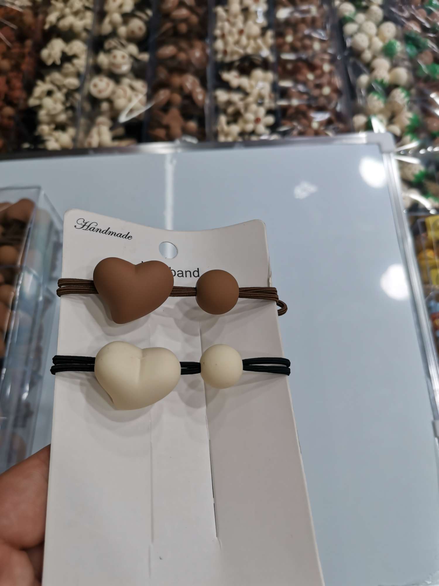茶色笑脸皮筋详情图4