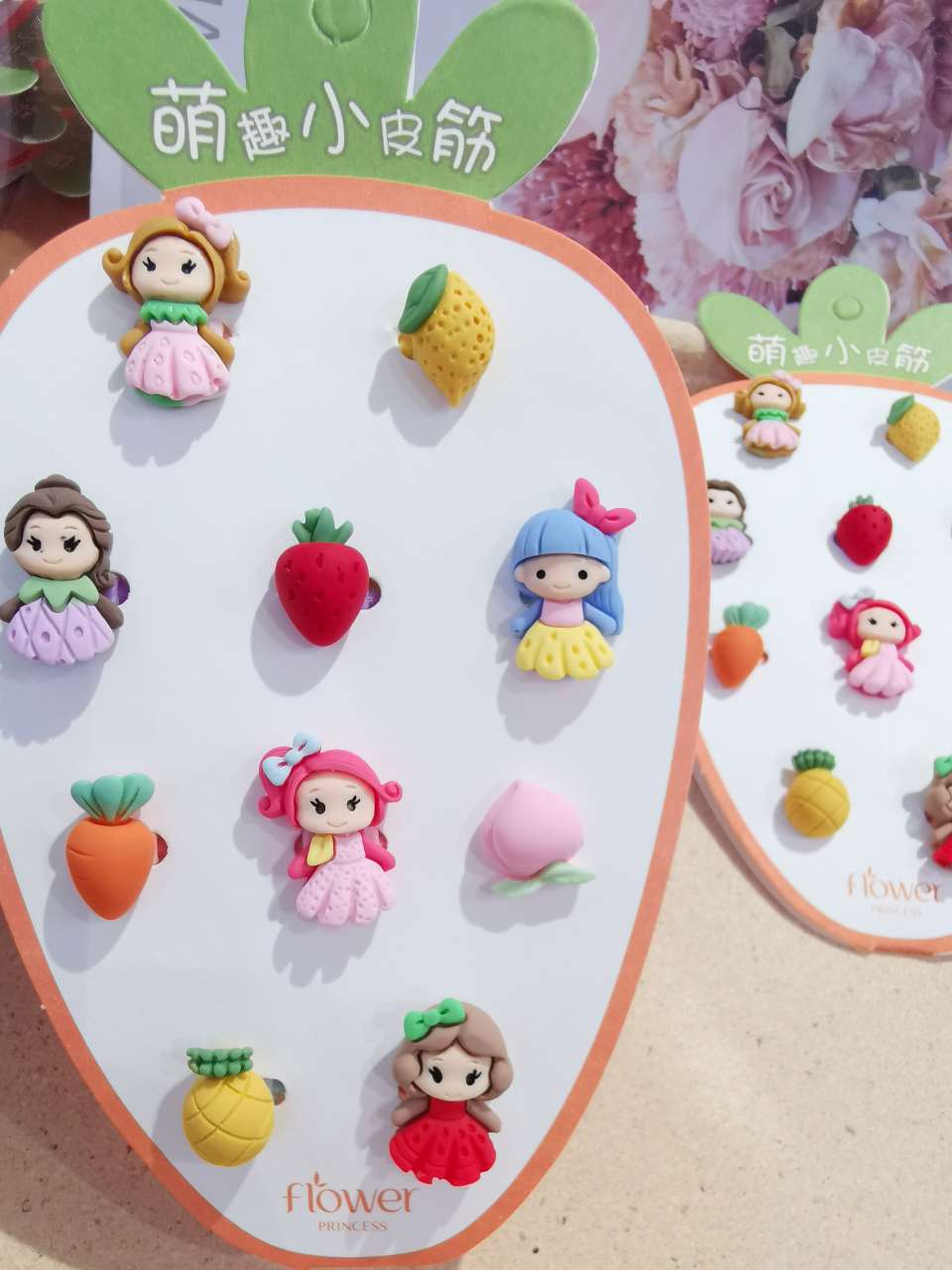 胡萝卜卡公主系列小皮筋详情图1