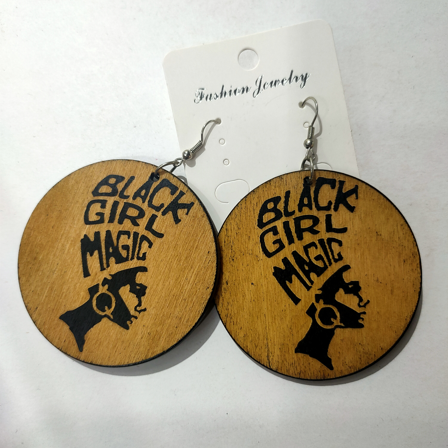 Manufacturers direct sales of environmental protection materials wood earrings 1981