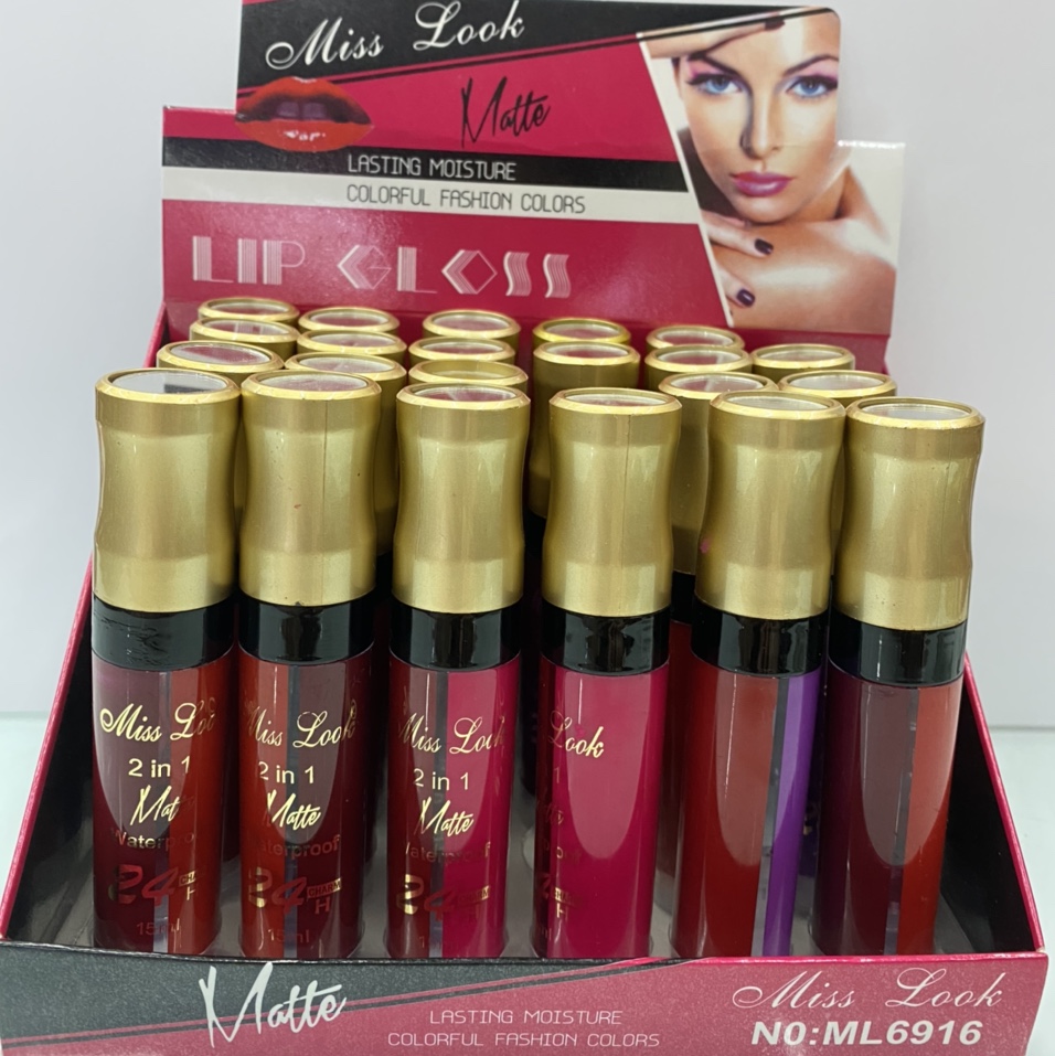 Double-headed lip gloss