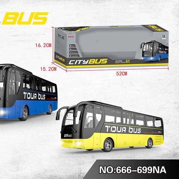 335 Light electric car toy remote control bus puzzle remote control car