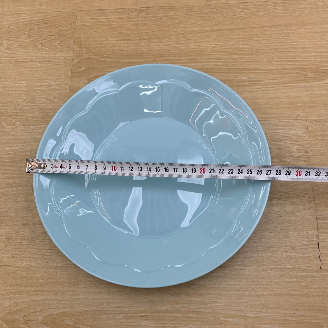 餐具餐盘/金色不锈钢盘/碗碟盘子/盘子/密胺细节图