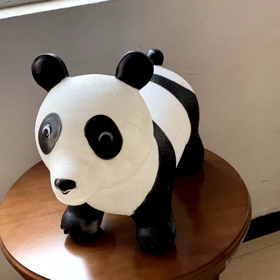 充气玩具熊猫