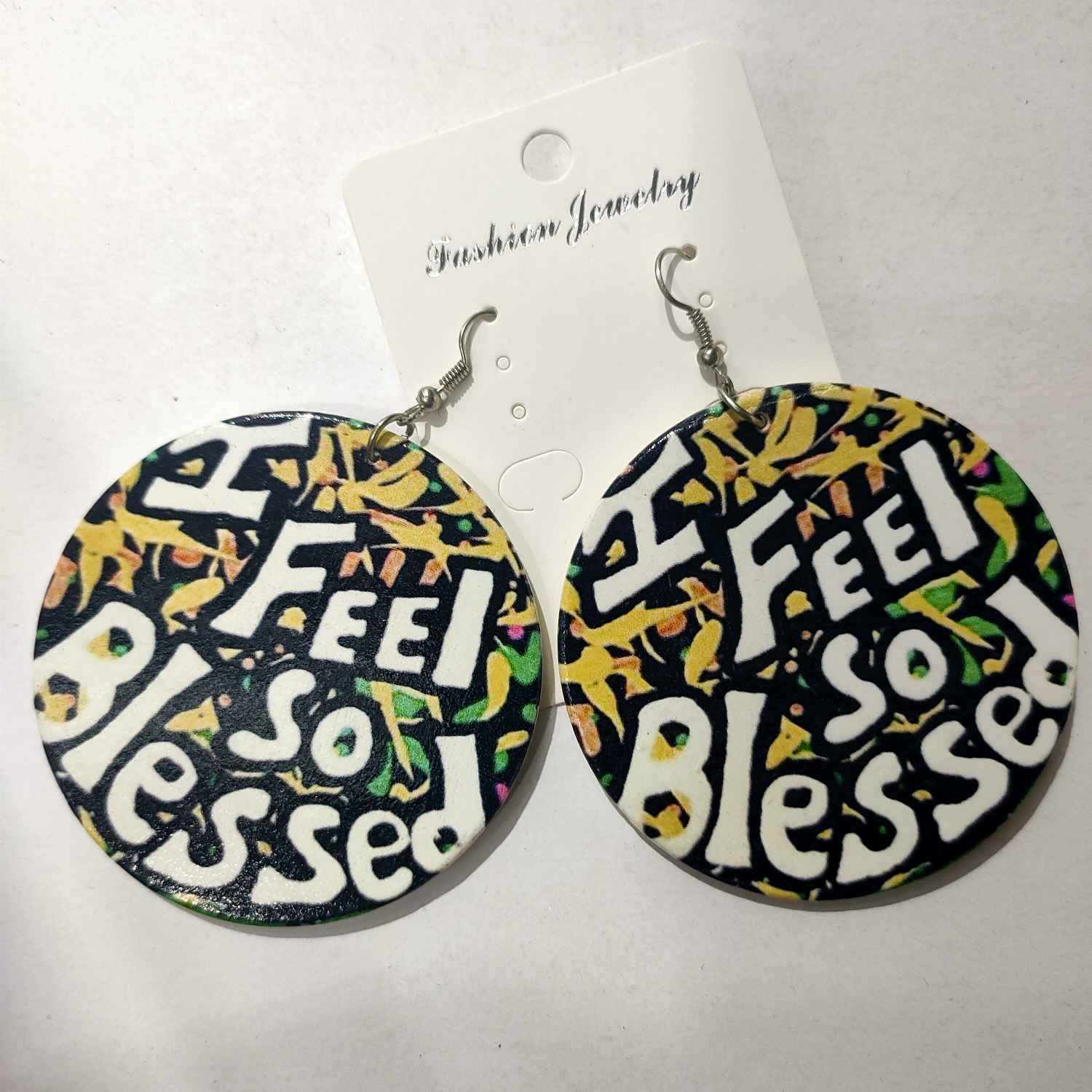 Manufacturers direct sales of environmentally friendly materials wooden earrings 1998