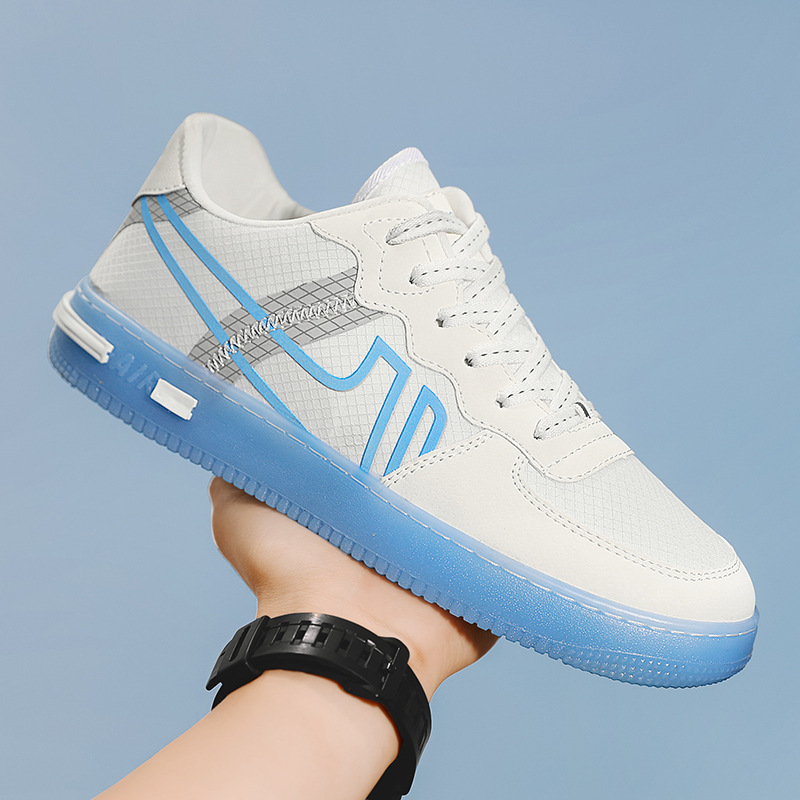 2021春季新款帆布鞋男潮透气休闲布鞋潮流百搭板鞋韩版低帮小白夏 39-44产品图