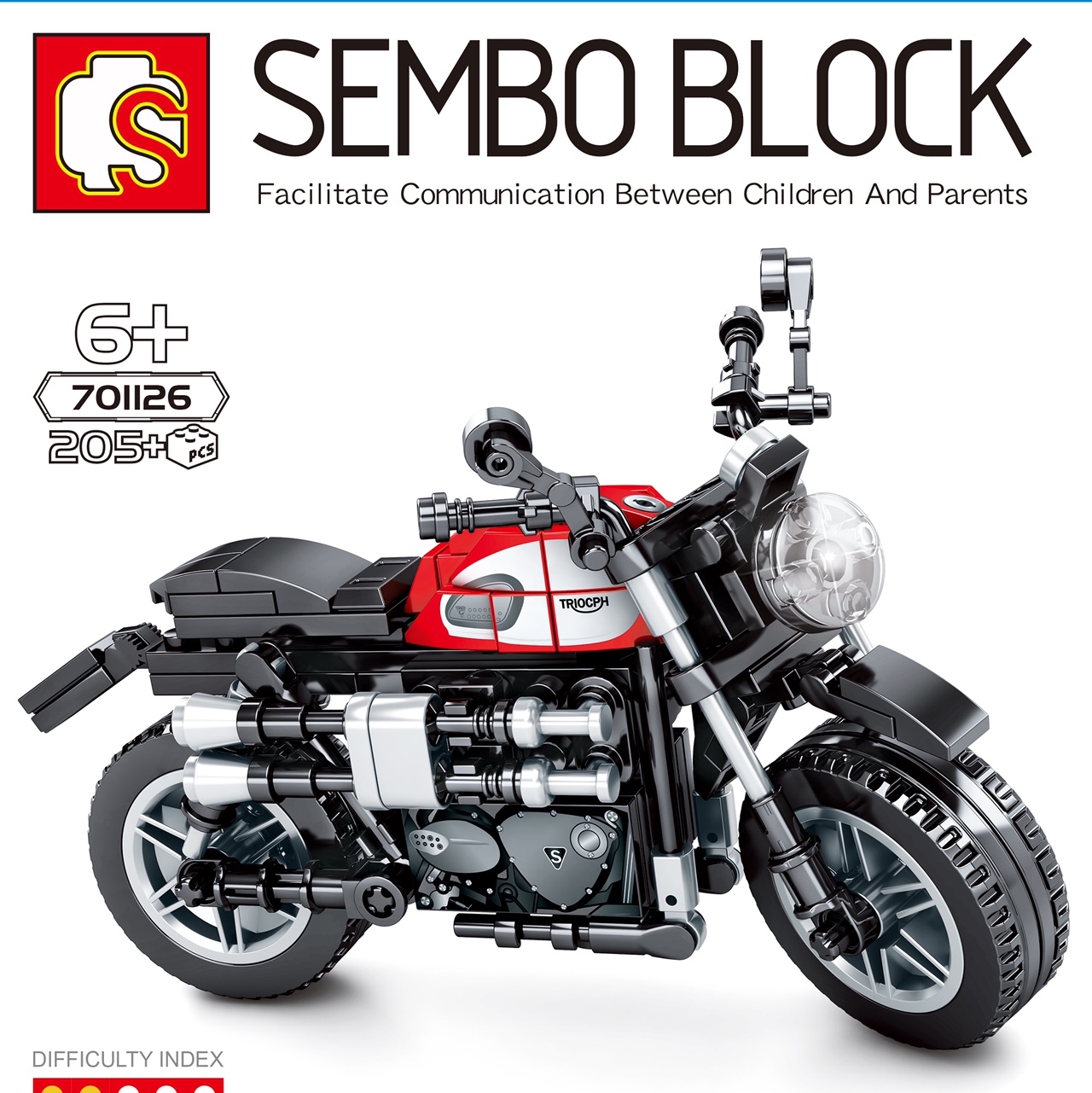 Senbo Building blocks toys 701126 genuine authorized educational toys assembly toys thumbnail