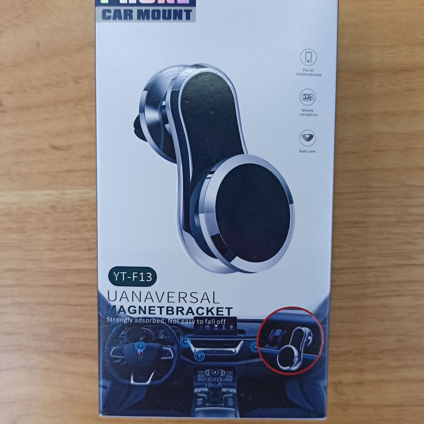 车载手机支架吸盘式汽车用导航支架强力磁吸固定万能贴磁铁