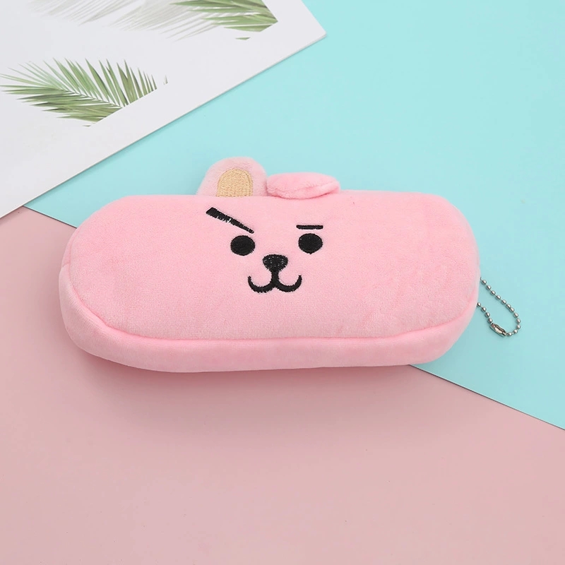 BTS student pen case, BTS21 children's pen case, plush toy pen case, Korean version trendy pen case detail image 10