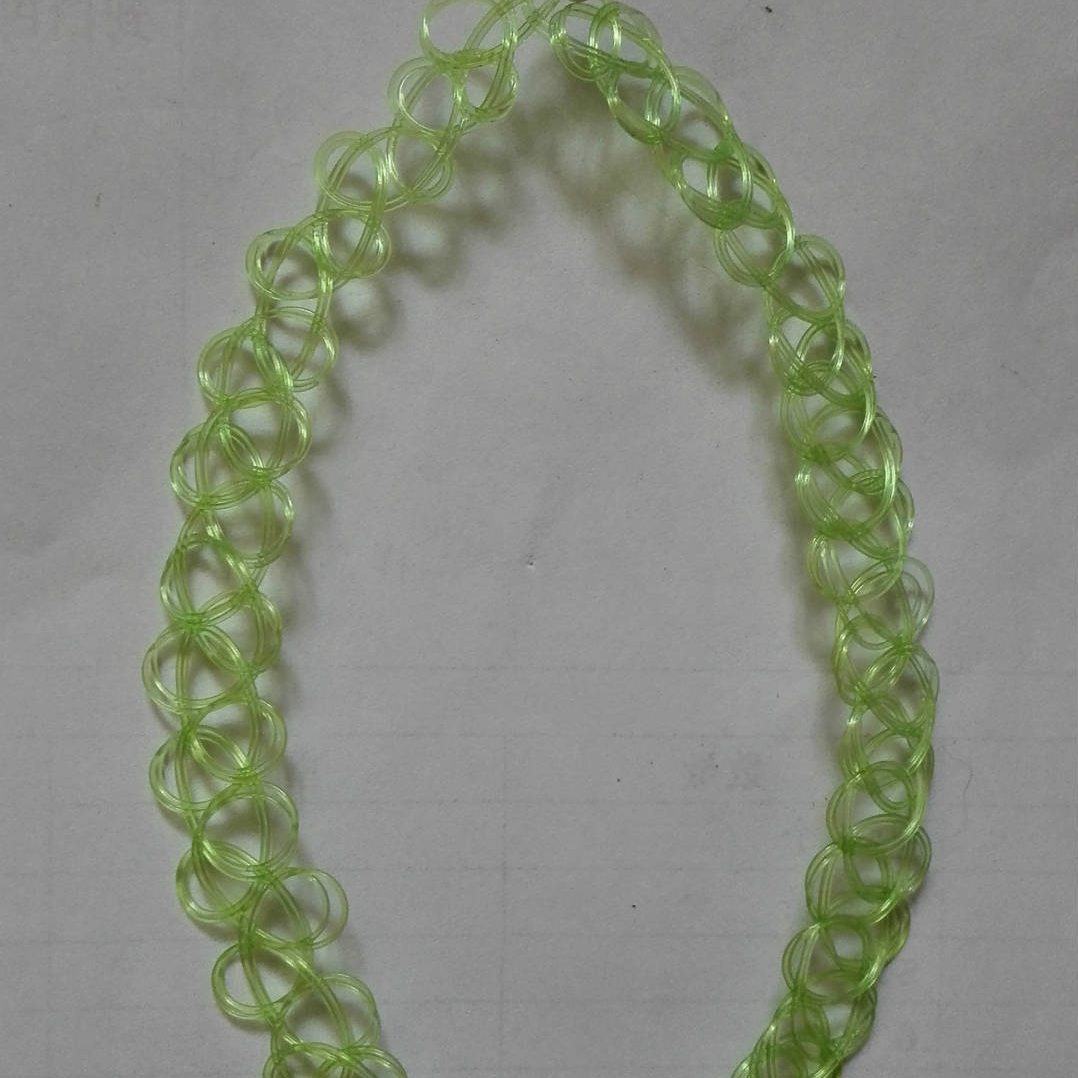 FLY1035 fishing line necklace factory direct sales, fishing line retro tattoo collarbone necklace, Yiwu handmade jewelry street stall wholesale