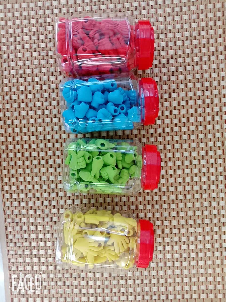 剪刀石头布造型环保橡皮擦详情图2