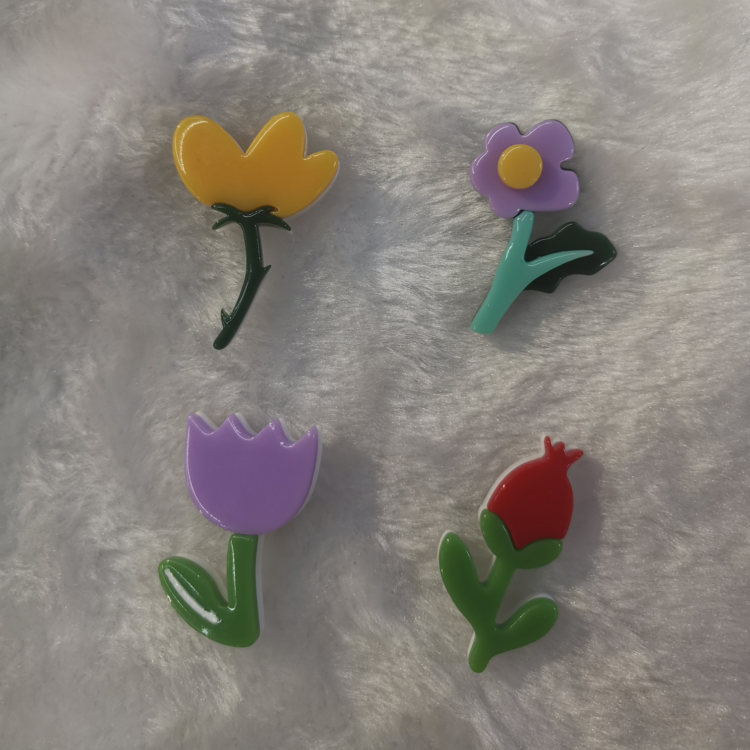 Double-layered flowers, a hit on the Internet