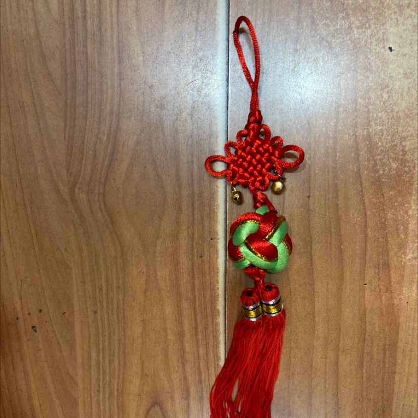 No. 2 green and red ball hanging bell