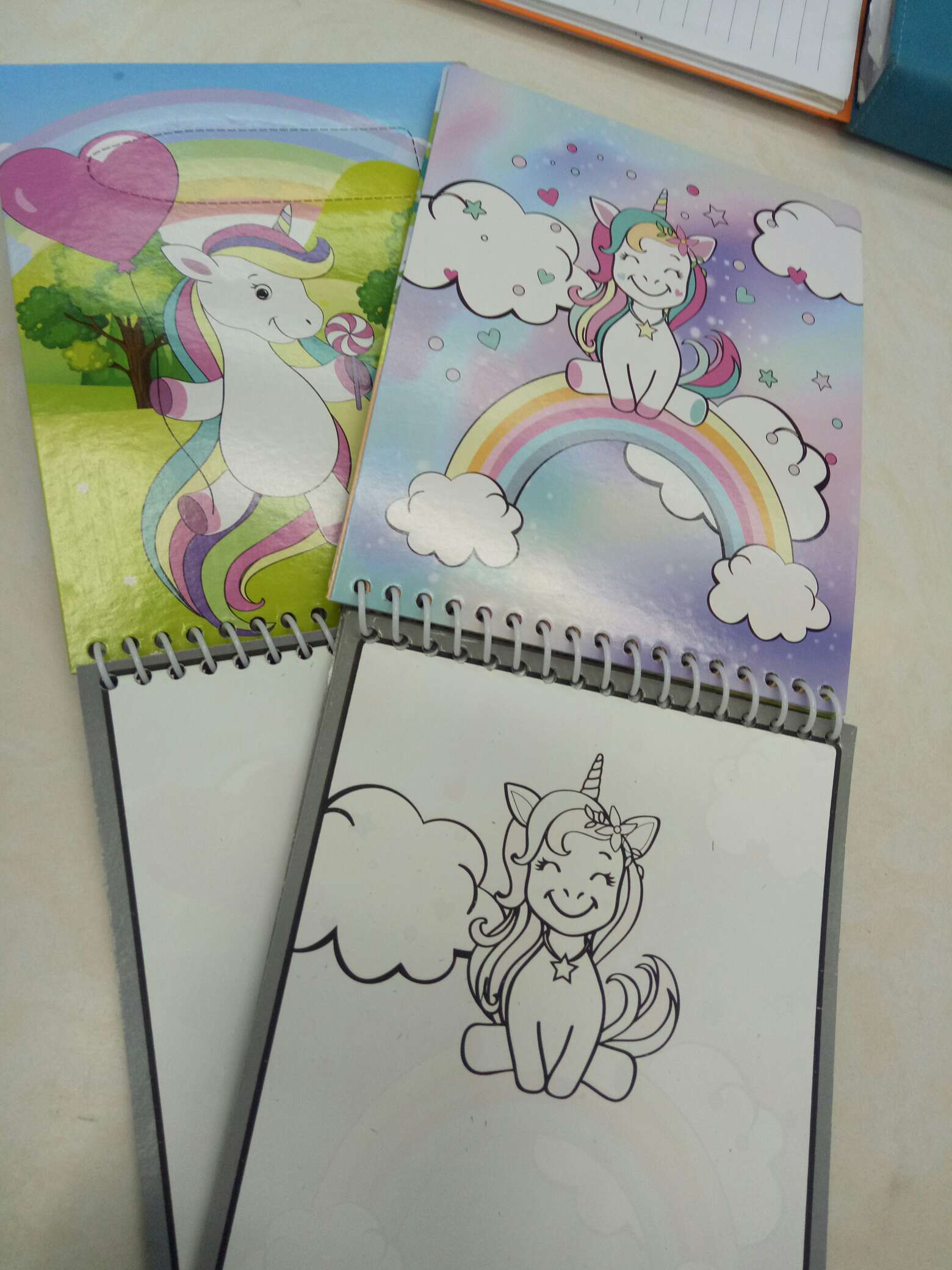 魔术水墨画画本细节图