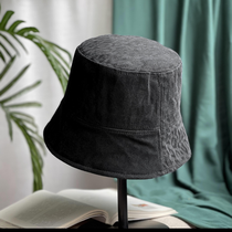 Black leopard print hat for women Spring and Autumn Korean version tide sunblock sunshade hat for women with small rim fisherman hat adjustable 56