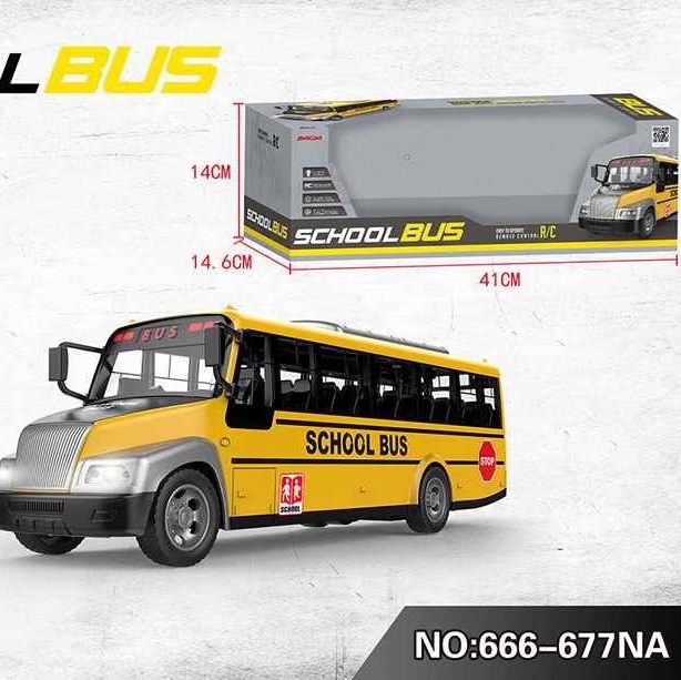 365 light electric car toy remote control bus puzzle remote control car