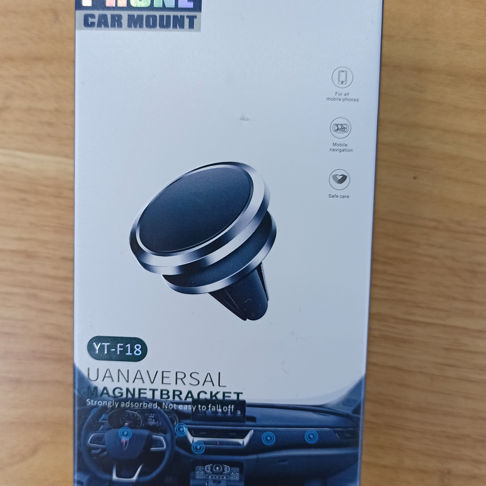 多功能汽车手机架车载支架磁吸贴万能型吸盘式中控车用支撑导航架