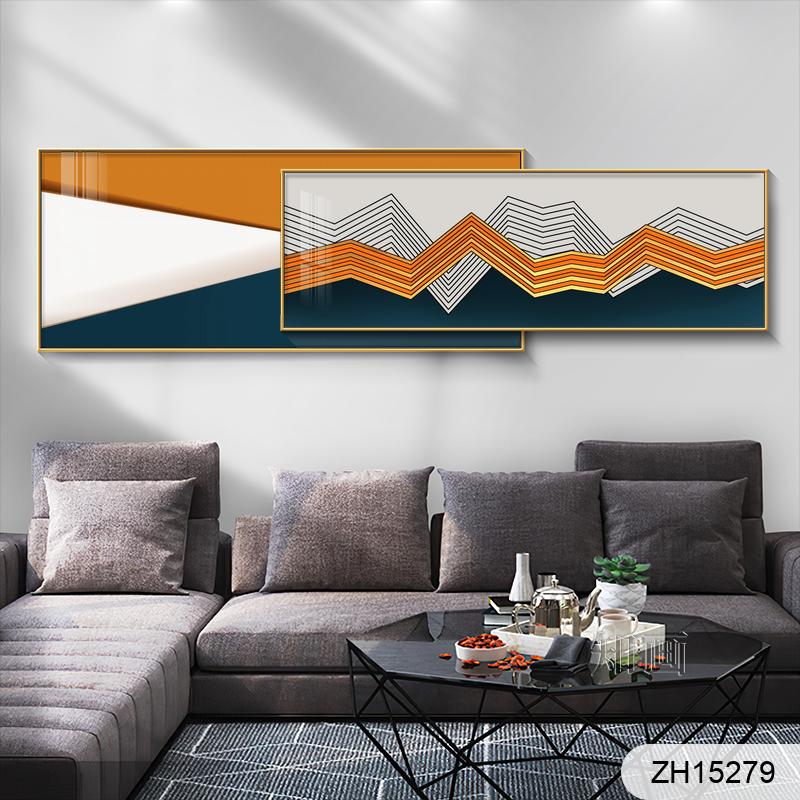 New Chinese modern light luxury bedside living room decorative painting thumbnail