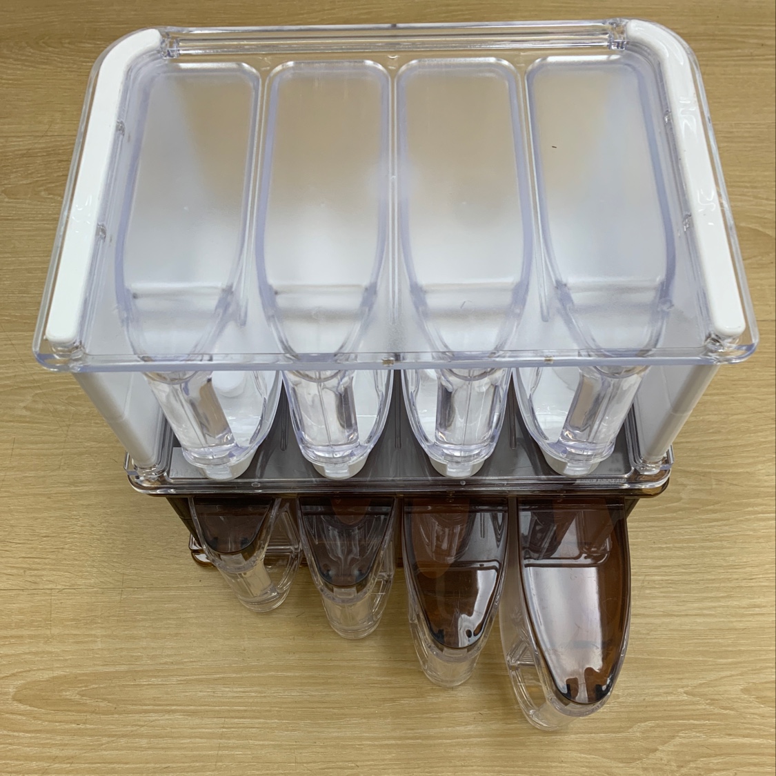 Seasoning bottle, high-end seasoning bottle, seasoning jar, four-style flavor bottle Item Picture