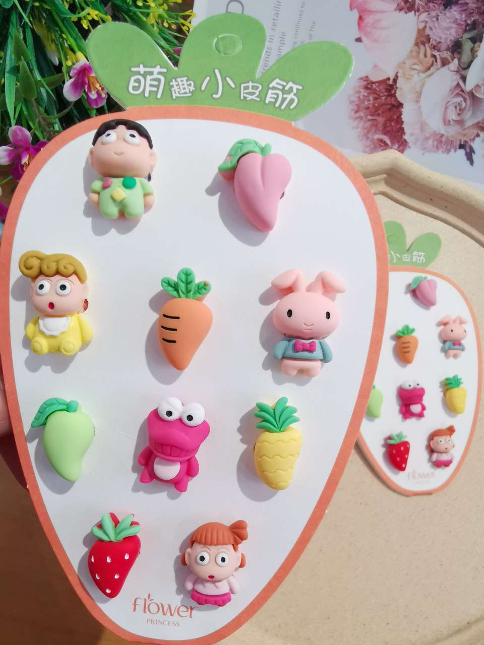 胡萝卜卡萌趣小皮筋详情图1