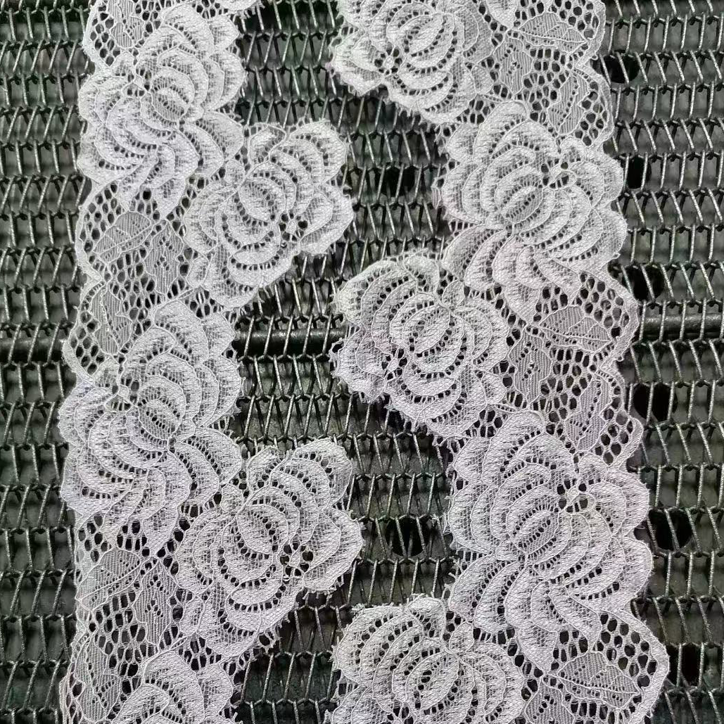 8808白色花边纺织辅料时尚