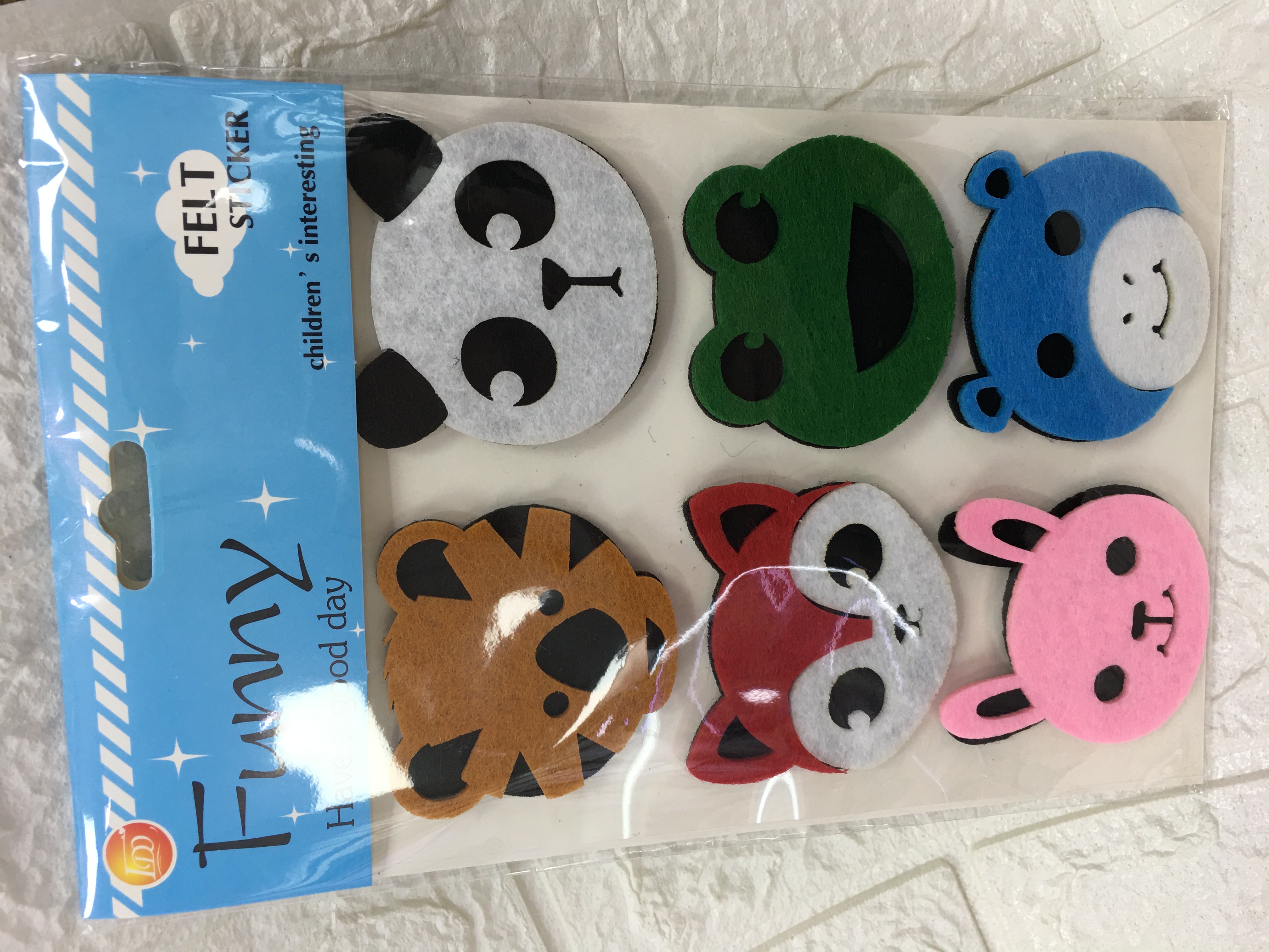 Non-woven fabric three-dimensional stickers -5 details Picture