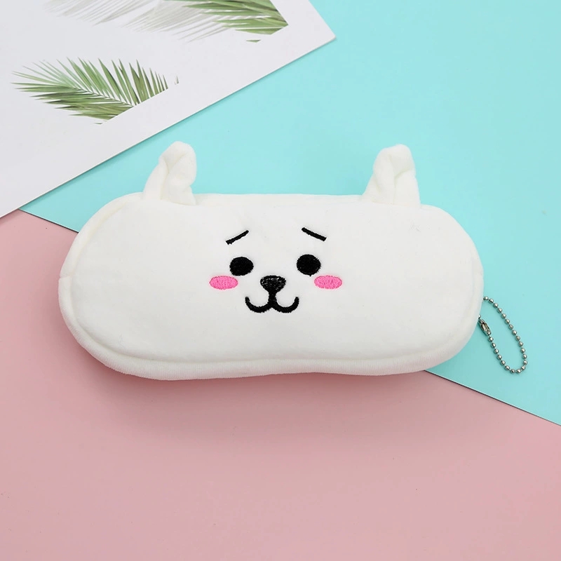 BTS student pen case, BTS21 children's pen case, plush toy pen case, Korean version trendy pen case detail image 11