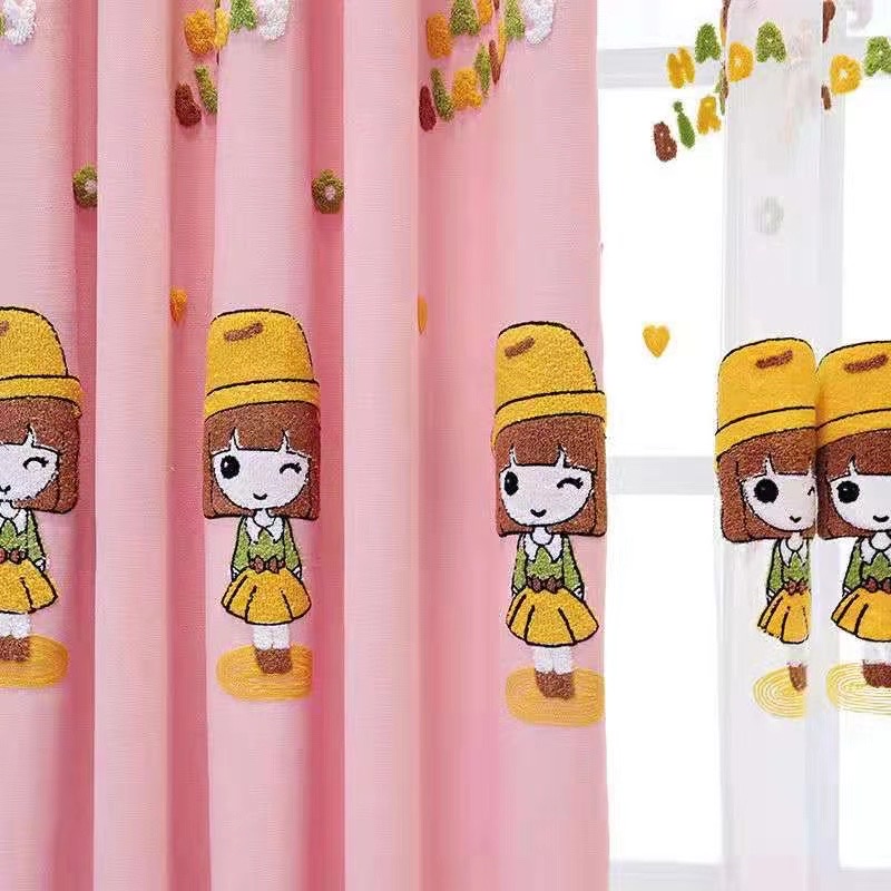 Cartoon Little Girl Cute Little Princess Color Variety Daughter Room Princess Room Specification drawing