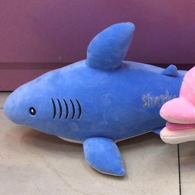 Dream plush toy manufacturers direct sales of No. 3 shark baby boutique doll hug pillow doll