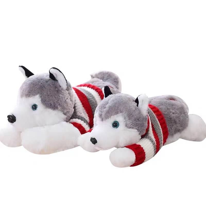 Dreamy plush toy manufacturer direct sales, crawling posture sweaters, Hassey No. 2 throw pillows, plush toys of fine quality