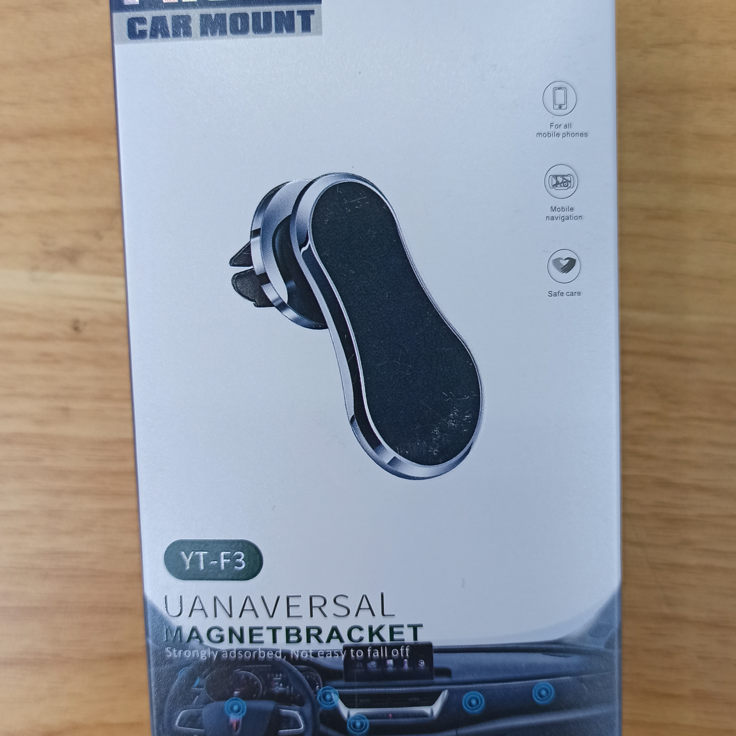 车载手机支架汽车用品出风口车内磁吸式多功能高档导航金属