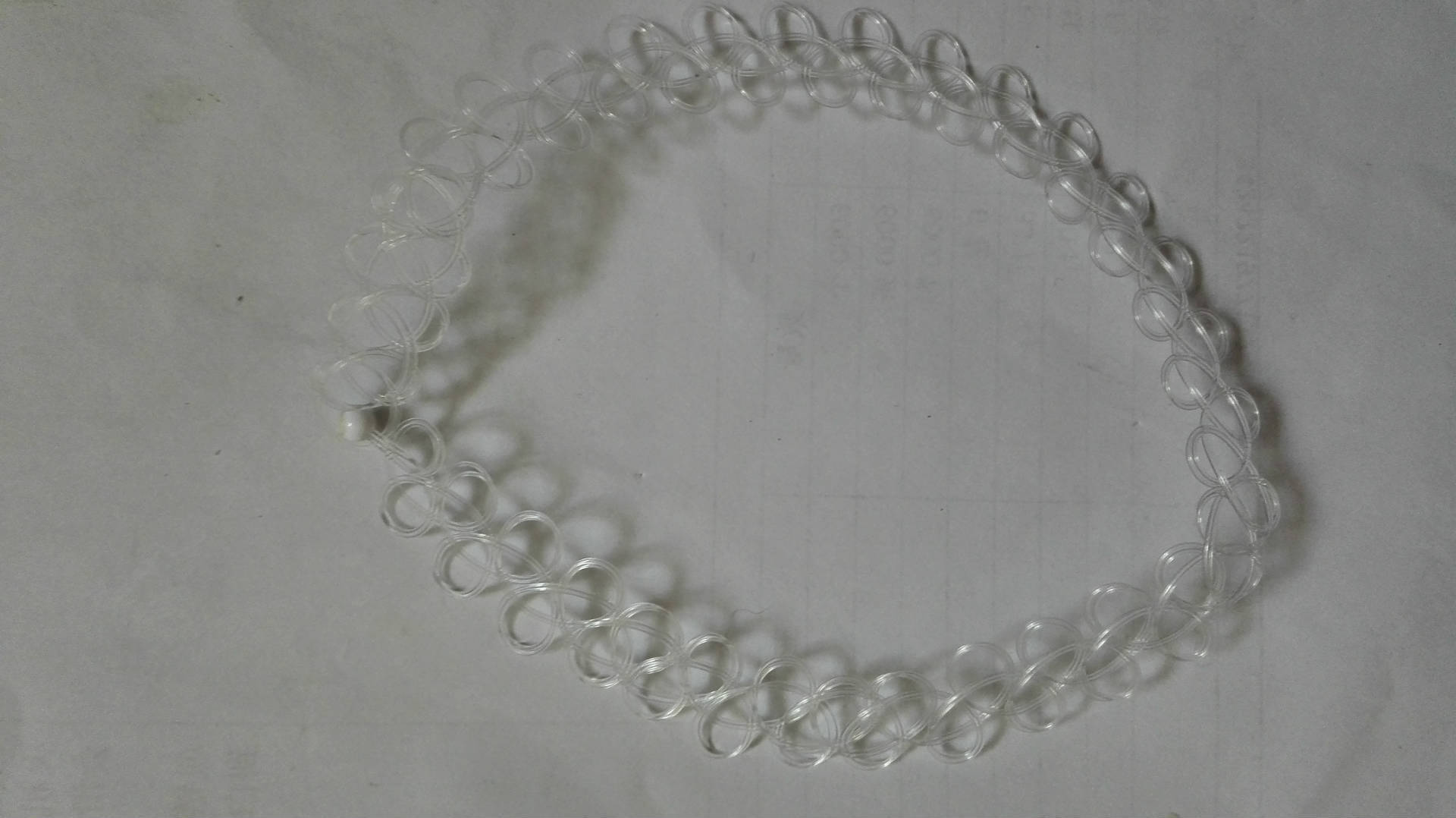 FLY1042 fishing line necklace factory direct sales, fishing line retro tattoo collarbone necklace, Yiwu handmade jewelry street stall wholesale detail image 8