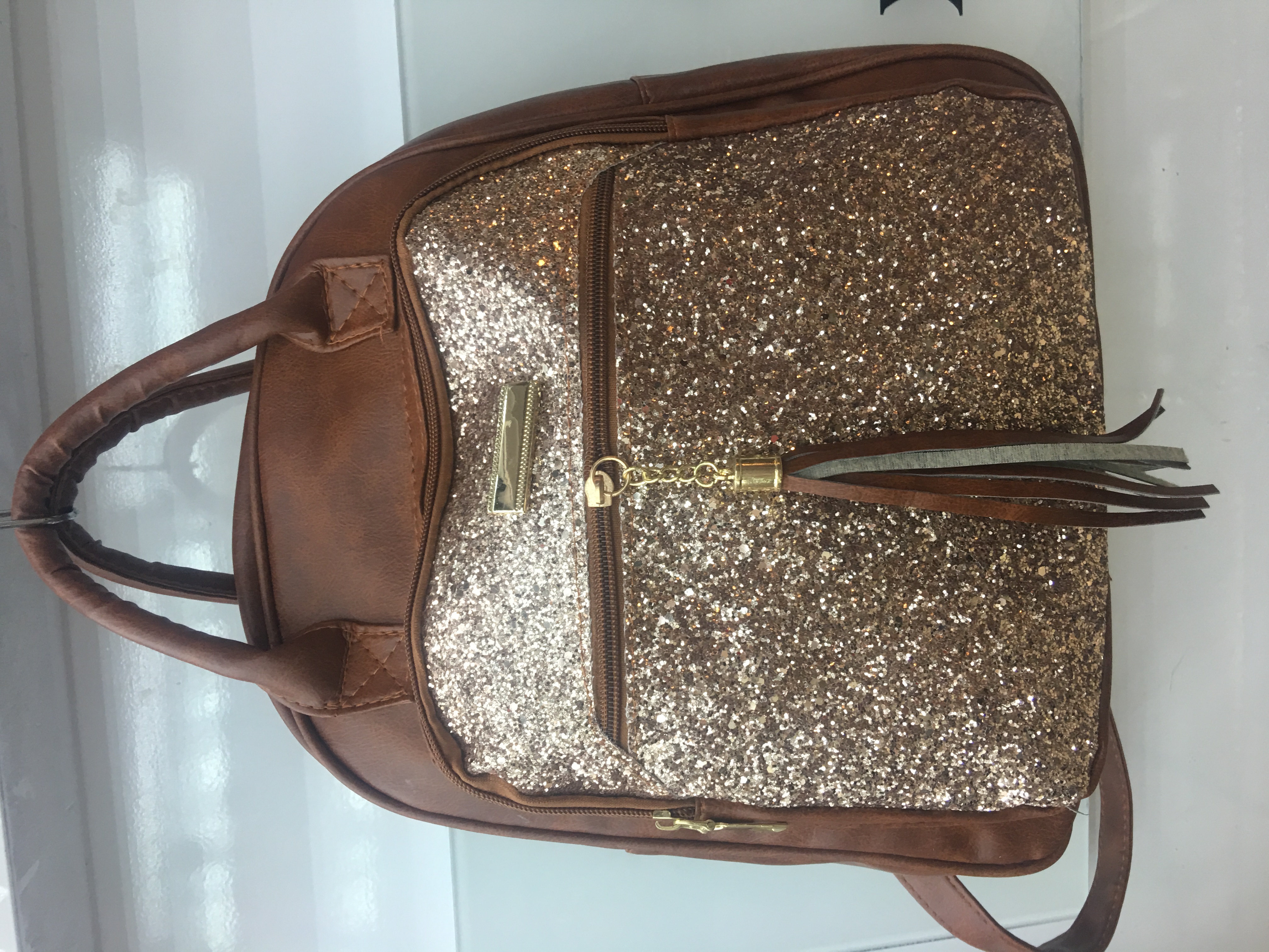 2021年时尚简约半PU休闲新款特价双肩背包SK06
细节图