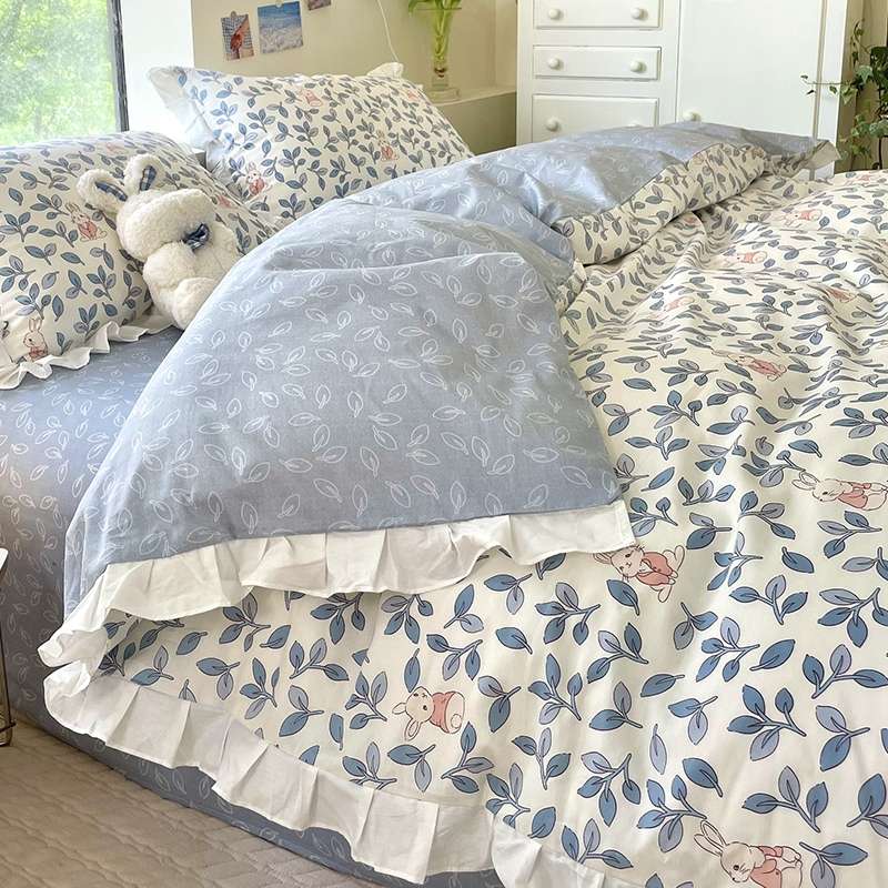 田园小清新四件套纯棉小碎花批发零售要货请联系款式多多详情图3