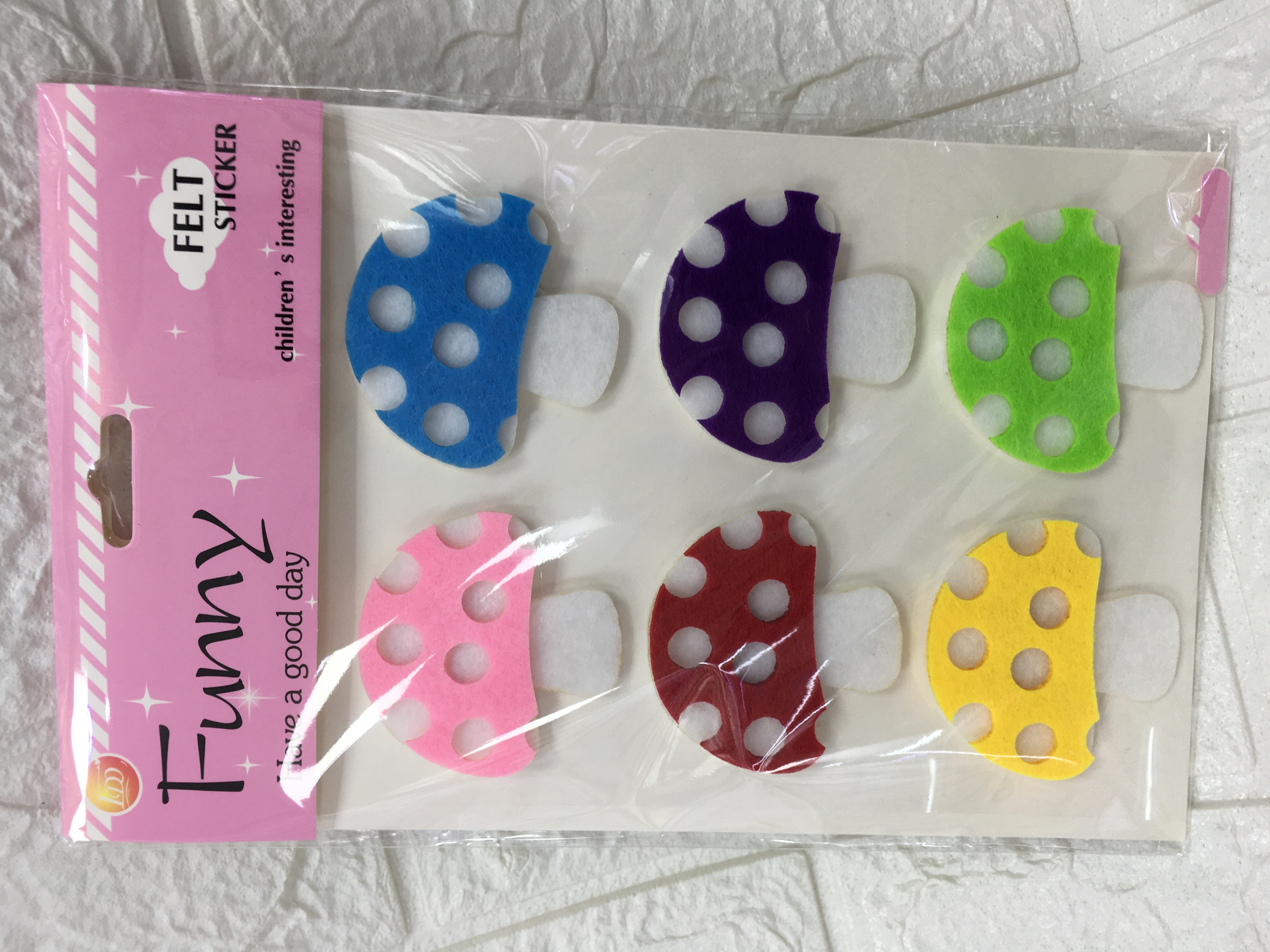 Non-woven fabric three-dimensional stickers -5 Specification image