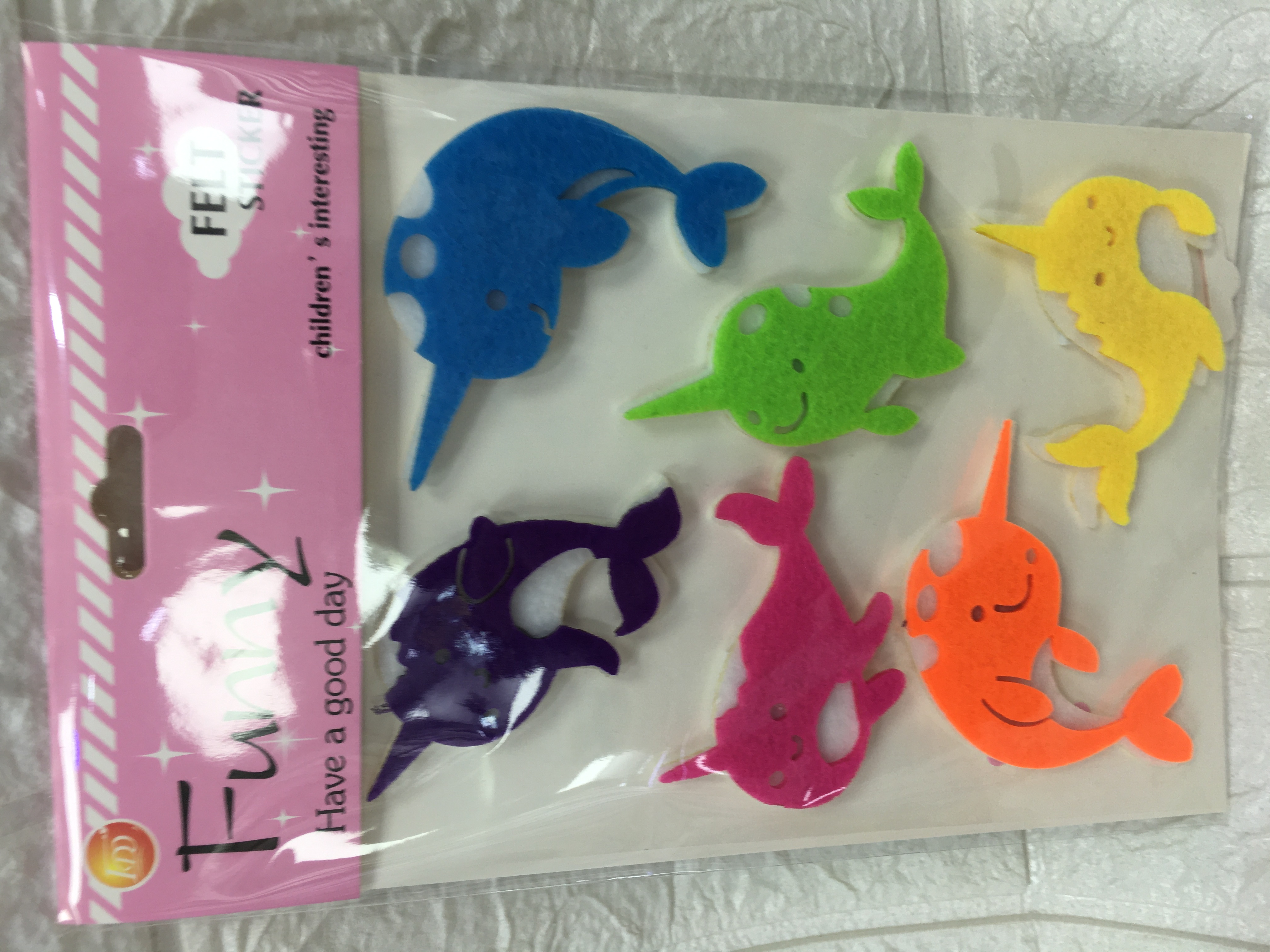 Non-woven fabric three-dimensional stickers -8 Specification image